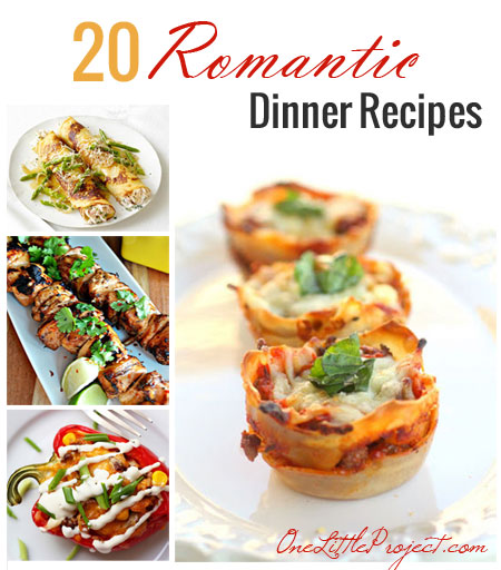 20 Romantic Dinner Recipes | Romantic Dinner for two