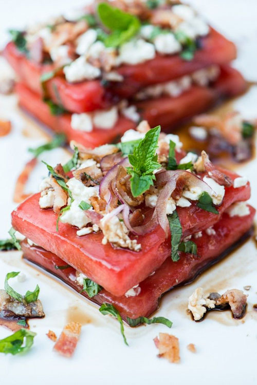 50+ Best Recipes for Fresh Watermelon - Savory Watermelon Sandwich
