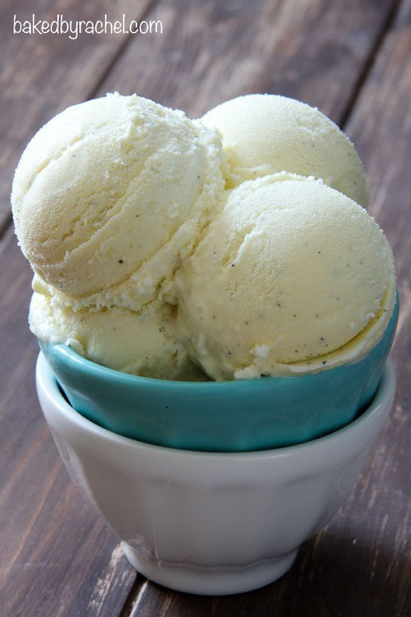 50+ Best Ice Cream Recipes - French Vanilla Bean Ice Cream