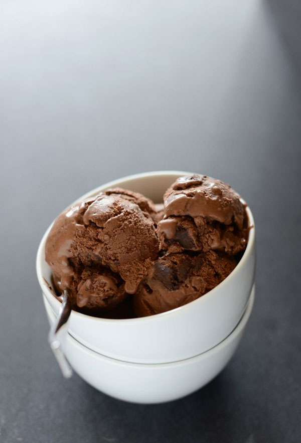 50+ Best Ice Cream Recipes - Vegan Brownie Chocolate Ice Cream