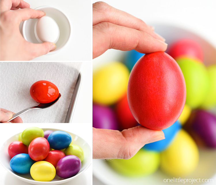 Bright & Shiny Dyed Easter Eggs - - Flash Bugs Studio