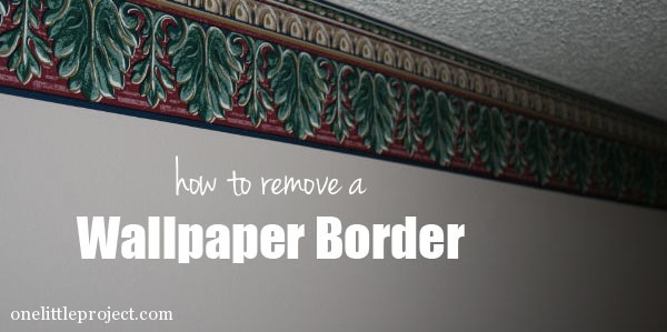 How To Remove A Wallpaper Border - Good Way To Remove Wallpaper Border