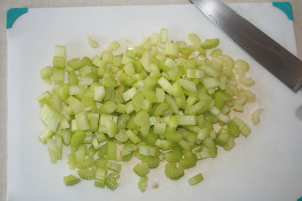 7 chopped celery stalks