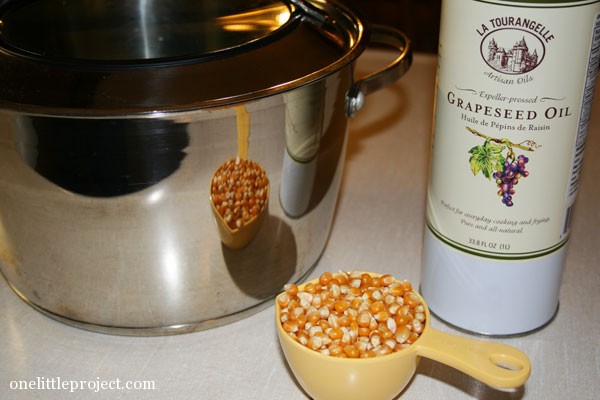 make your own stovetop popcorn