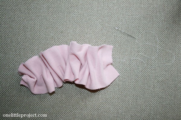 fabric flower tutorial from corduroy