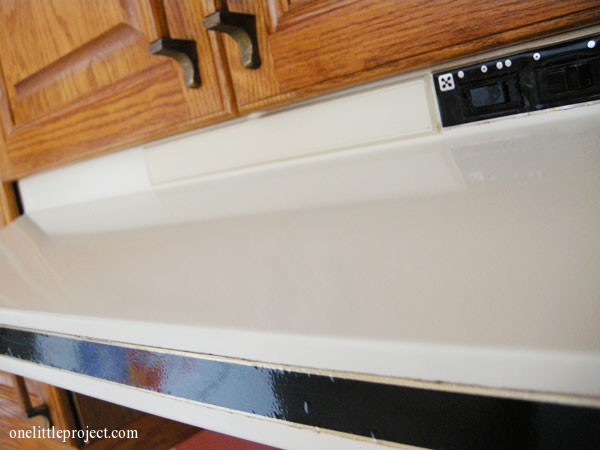 How to clean the gunk off a kitchen hood