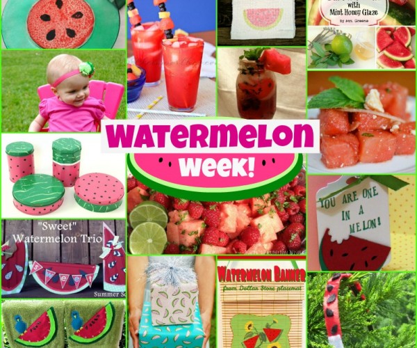 Watermelon Week Collage