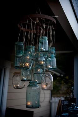 another mason jar chandelier