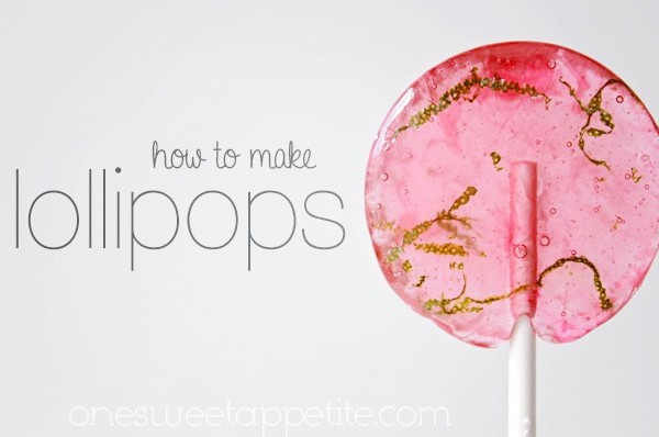 how to make lollipops