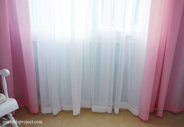 How to hem curtains and sheers