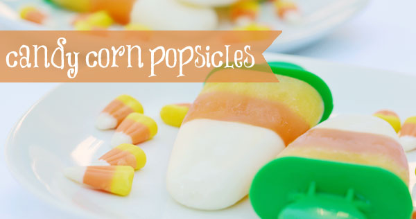 How to make candy corn popsicles