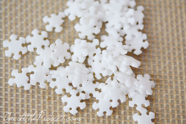 Snowflake sprinkles