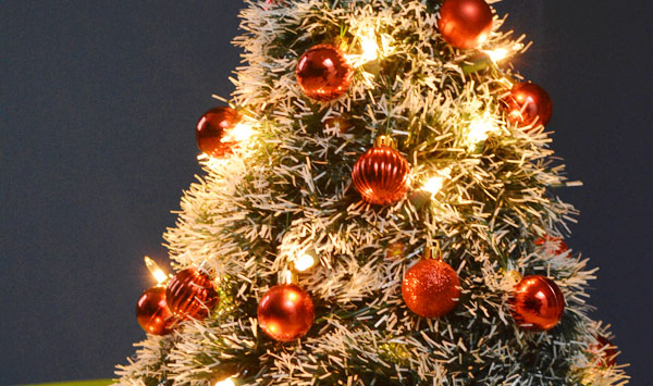 Metal Hanger Christmas Tree