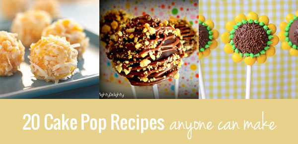 Cake Pop Recipes