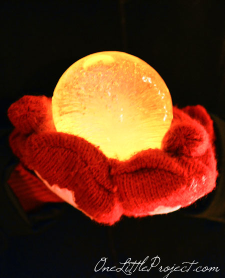 Crafts for Winter - Ice Luminaries