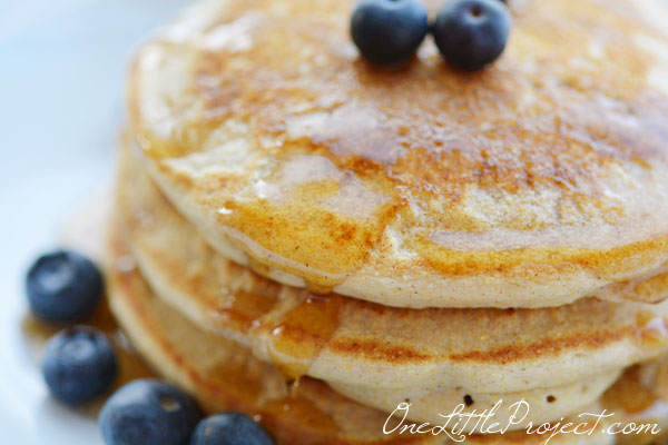 Recipe for gluten free pancakes - These are actually delicious!