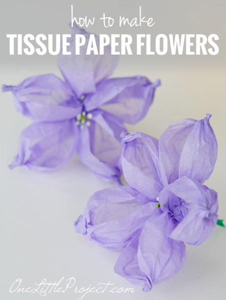 Tissue Paper Flowers Tutorial These Look Just Like Balloon