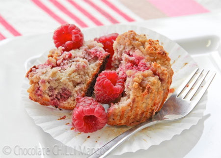 Gluten-Free-Raspberry-Muffins