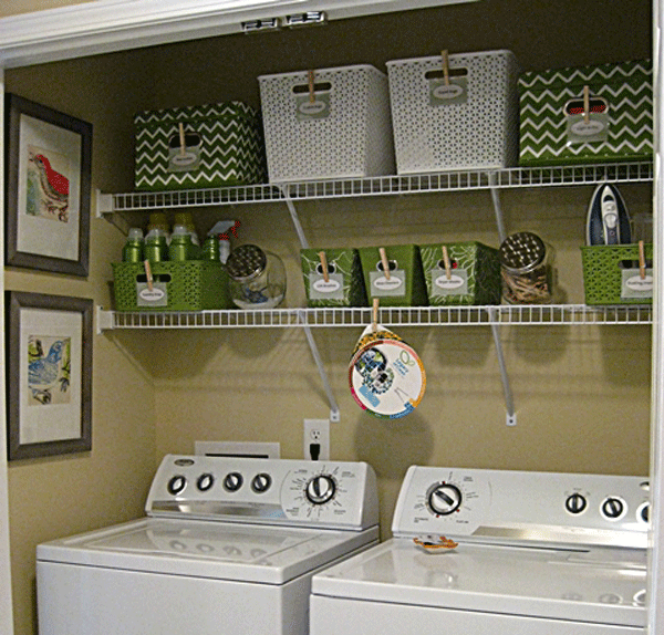 20 DIY Laundry Room Projects - Laundry Room Shelves