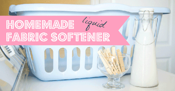 20 DIY Laundry Room Projects - Fabric Softener DIY