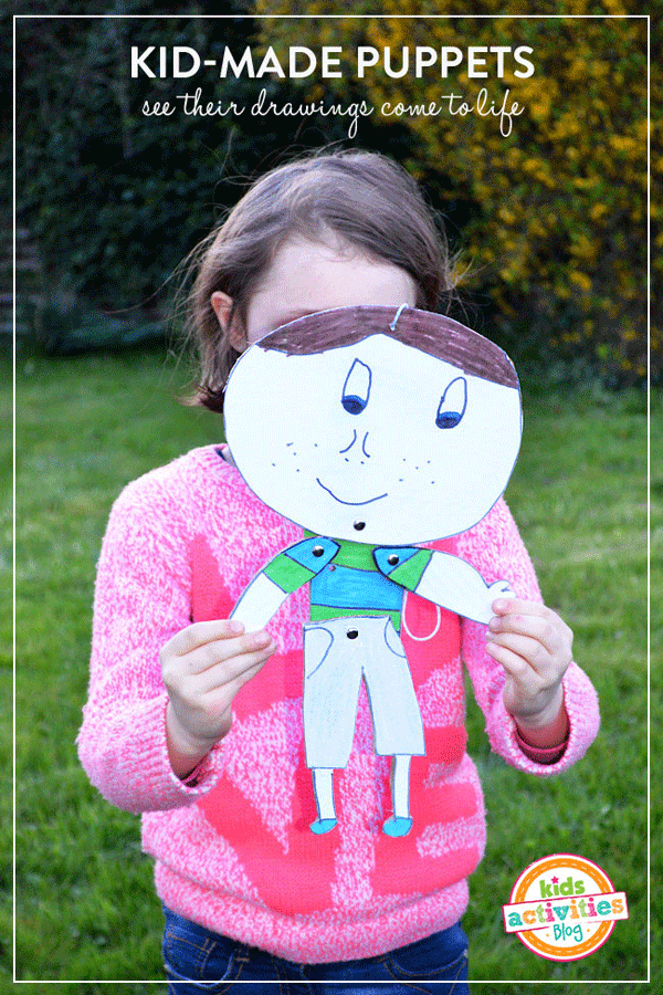 25 Kid Friendly Crafts for Rainy Days - DIY Puppets
