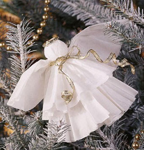 20 Beautiful Coffee Filter Crafts - Coffee Filter Angels