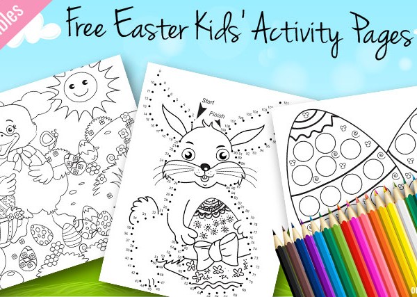 Free Easter Kids' Activity Pages