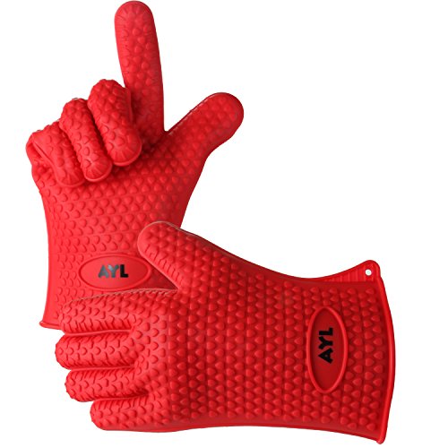 Silicone Heat Resistant Grilling Gloves