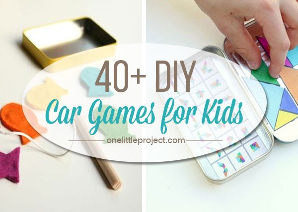 40+ DIY Car Games for Kids