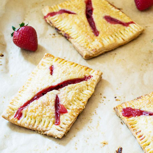 50+ Best Recipes for Fresh Strawberries - Strawberry Hand Pies