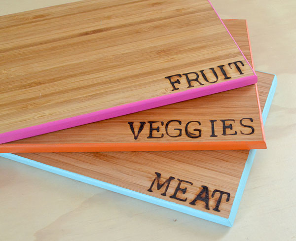 Eco-Friendly Homemade Mother's Day Gift Ideas - Custom Wooden Chopping Boards