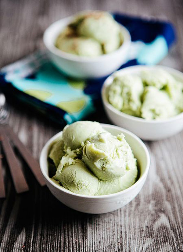 50+ Best Ice Cream Recipes - Avocado Coconut Ice Cream