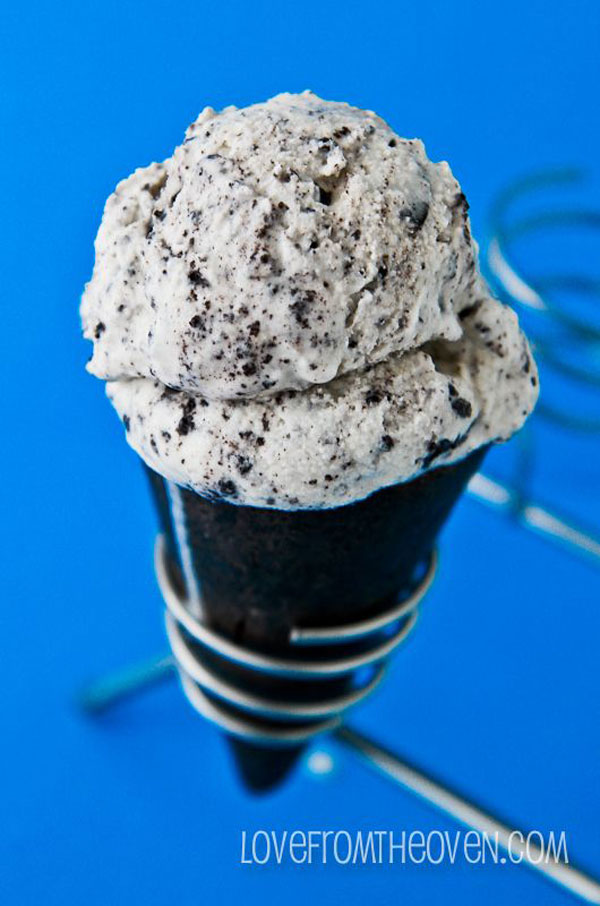 50+ Best Ice Cream Recipes - Cookies And Cream Ice Cream