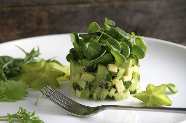 50+ Best Kiwi Recipes - Kiwi, Avocado and Watercress Salad