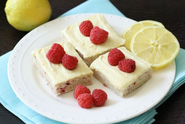 50+ Best Squares and Bars Recipes - Lemon Raspberry Sugar Cookie Bars