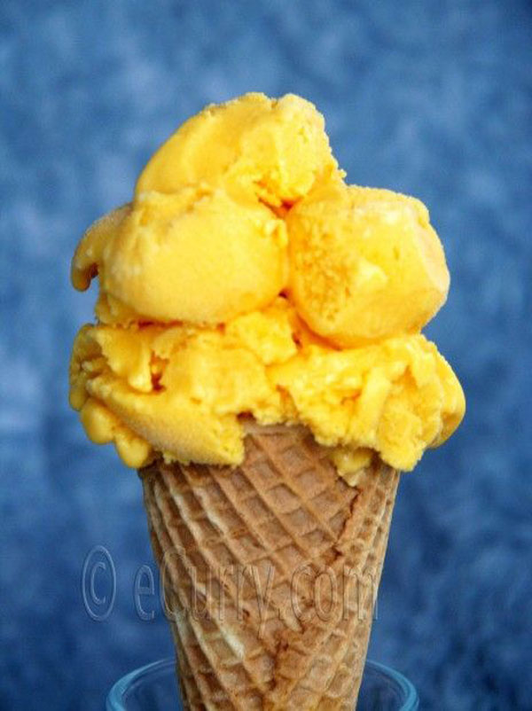50+ Best Ice Cream Recipes - Mango Ice Cream