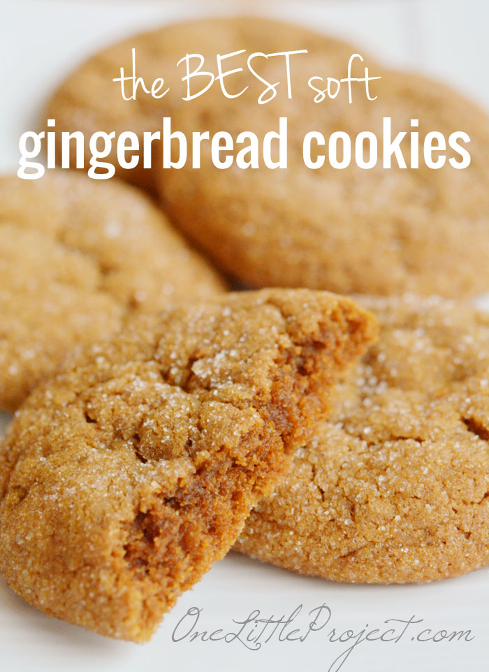 50+ Best Cookie Recipes - Soft Gingerbread Cookies