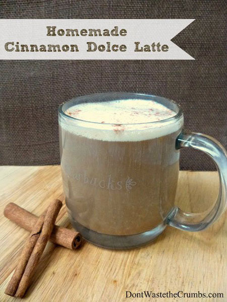50+ Homemade Starbucks Recipes - Homemade Cinnamon Dolce