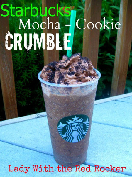 50+ Homemade Starbucks Recipes - Starbucks Mocha Cookie Crumble Frappuccino