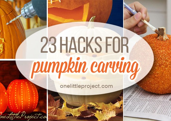 Pumpkin Carving Hacks