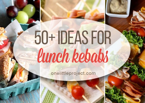 50+ Ideas for Lunch on a Stick