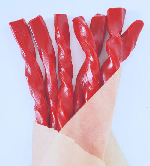 30+ Foods You Can Make Yourself - Gluten Free Red Cherry Licorice