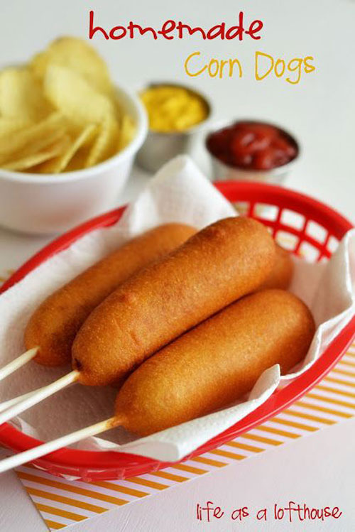 30+ MORE Foods You Can Make Yourself - Homemade Corn Dogs
