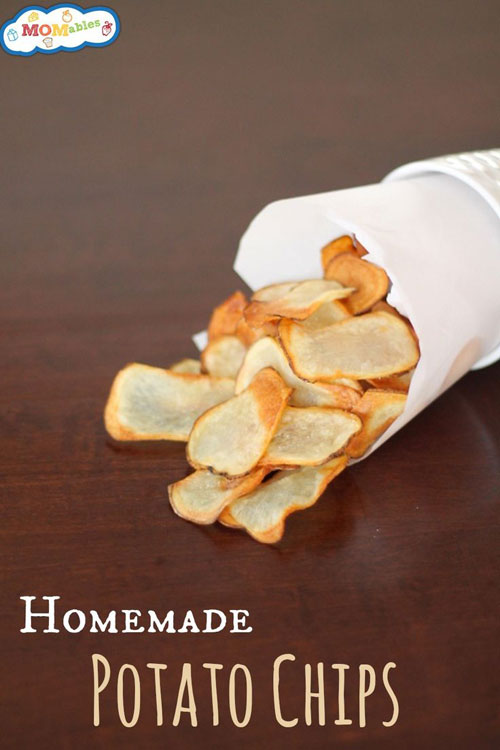 30+ Foods You Can Make Yourself - Homemade Oven Baked Potato Chips