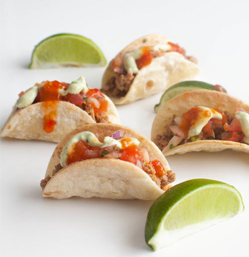 Non-Sandwich Lunch Ideas - Mini Tacos