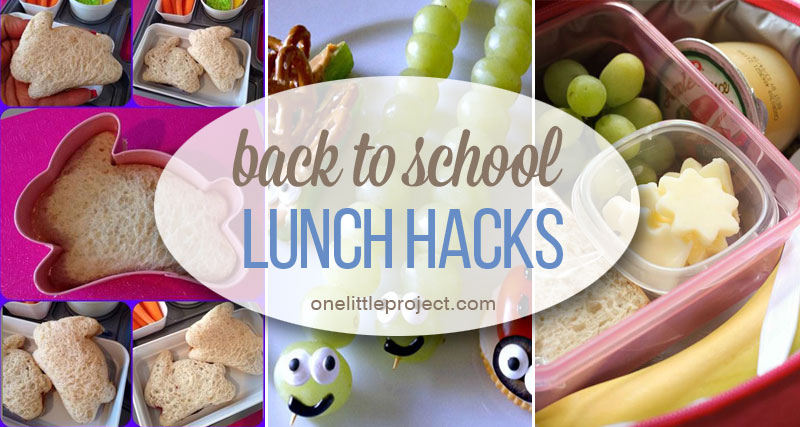 Back to School Lunch Hacks