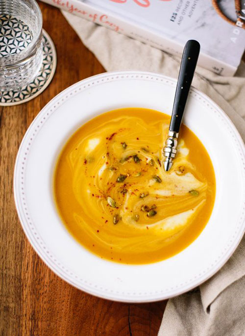 50+ Best Pumpkin Recipes - Adrianna's Spicy Squash Soup
