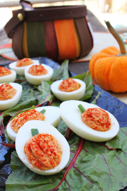 Halloween Party Ideas for Adults - Deviled Eggs