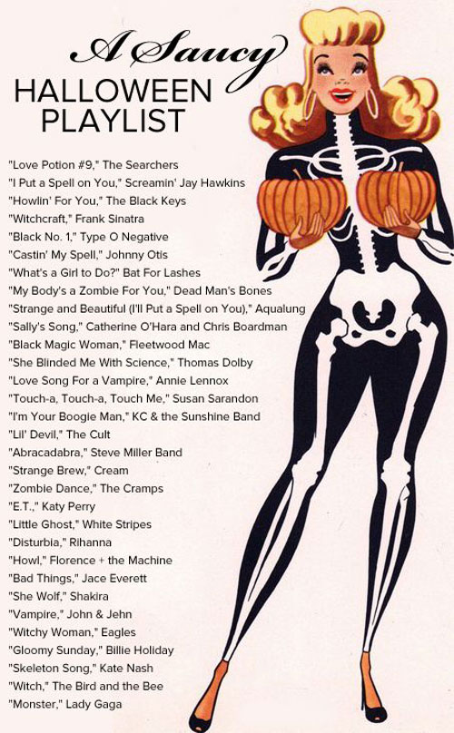 Halloween Party Ideas for Adults - Halloween Love Songs