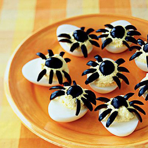 Halloween Party Ideas for Adults - Spooky Spider Eggs